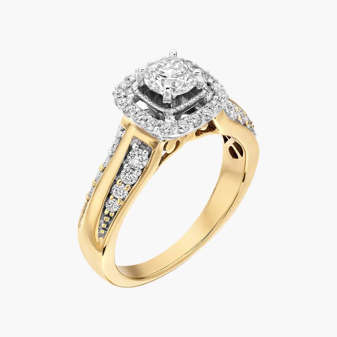 product-2.jpg Band Ring in Platinum With Diamonds - Image 1