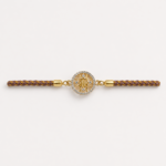 Elegant Gold-Accented Rakhi
